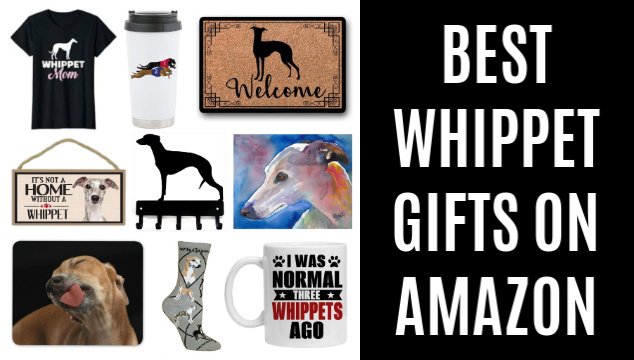 Collage of whippet gifts