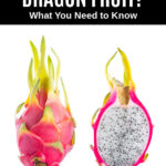 dragon fruit with white flesh and black seeds