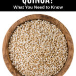 quinoa in a wood bowl