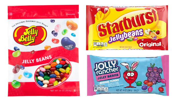 packages of jelly bean candy