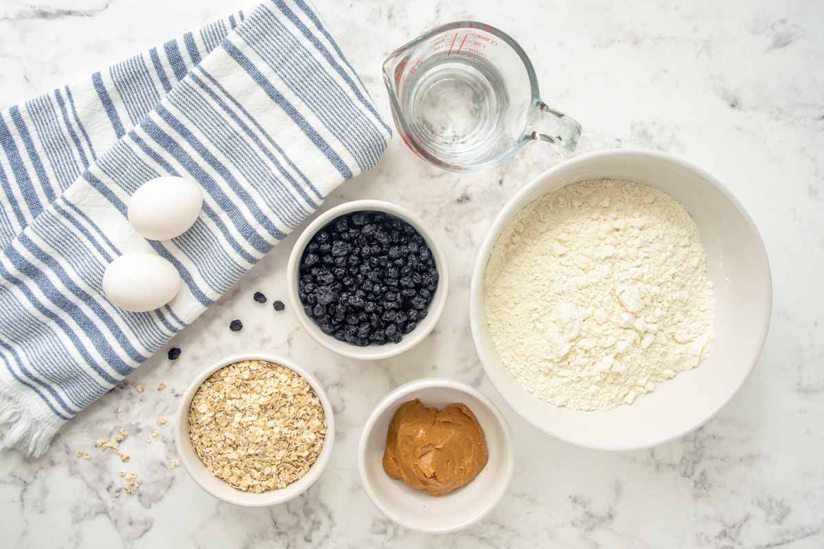 homemade blueberry dog treats ingredients