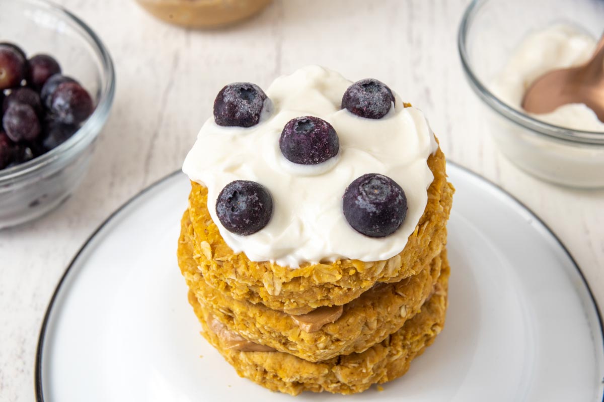 No bake dog layer cake.
