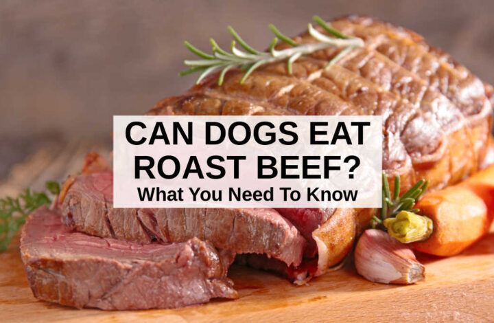 roast beef on a cutting board.