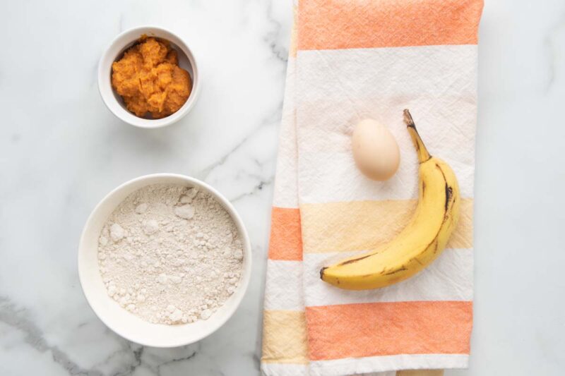 View of Banana Pumpkin Dog Treats Recipe