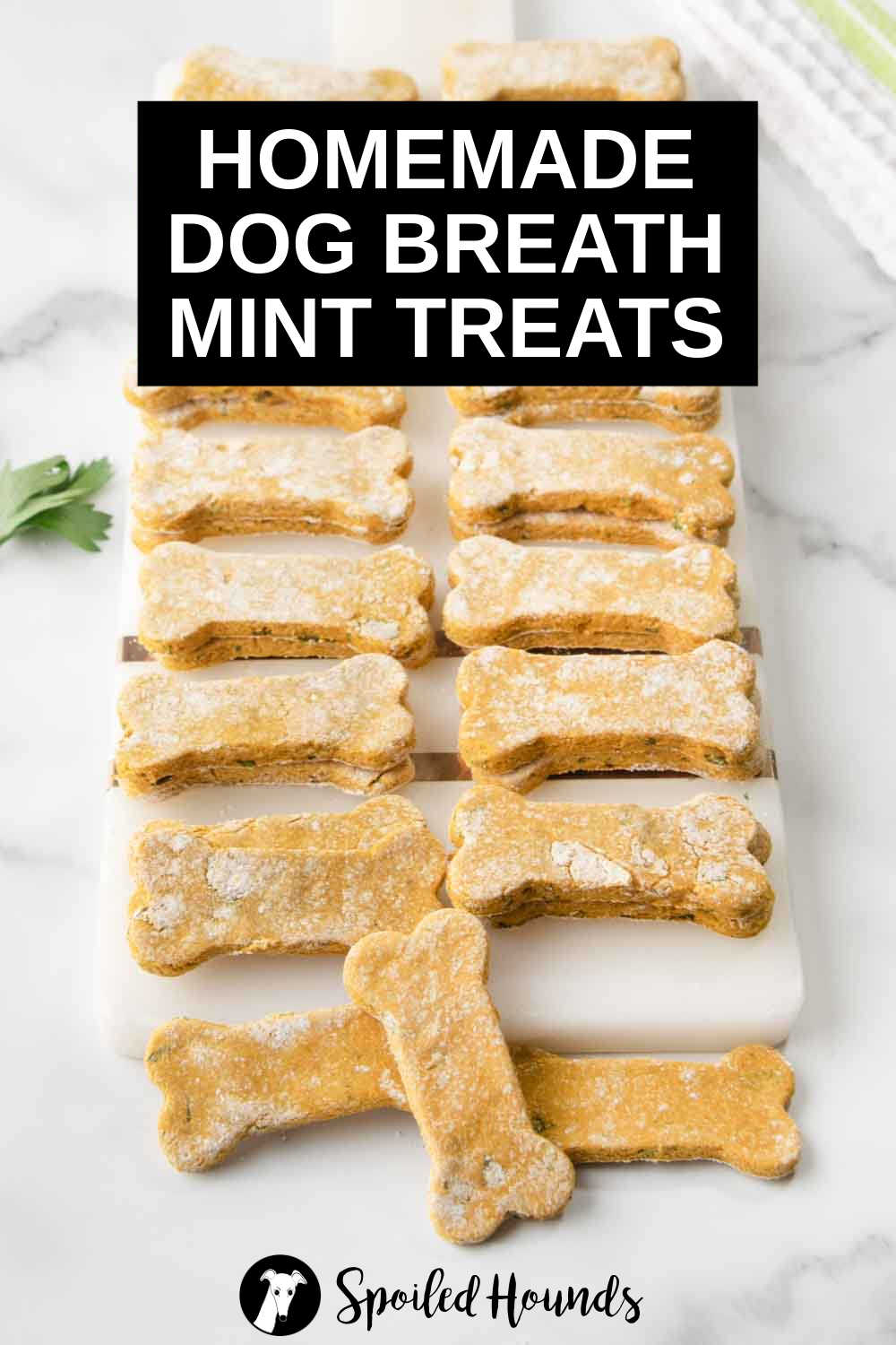 Homemade dog sale dental treats