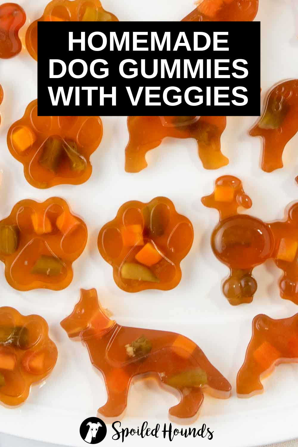 Homemade Dog Gummies (Gelatin Dog Treats) - Spoiled Hounds - Animal Derived Gummies For Dogs