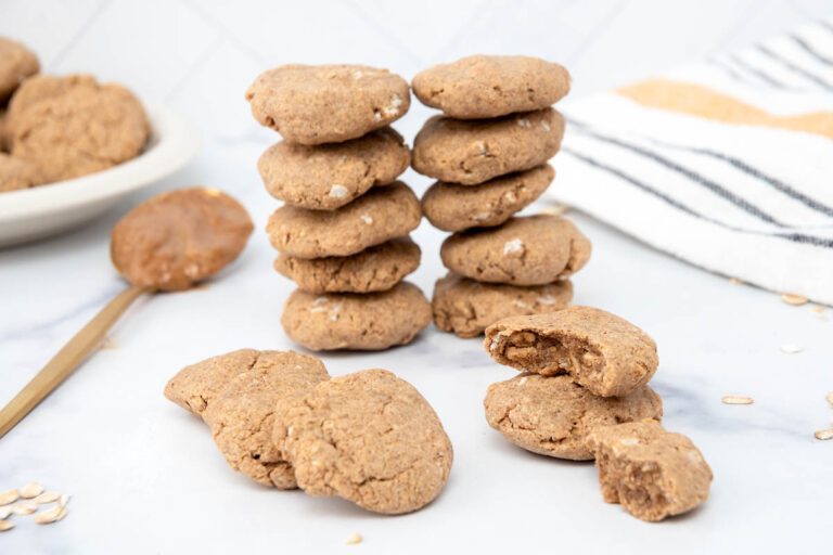 View of Almond Butter Dog Treats - Tasty Cookies to Spoil Your Dog With