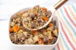 Homemade Venison Dog Food (Instant Pot and Slow Cooker)