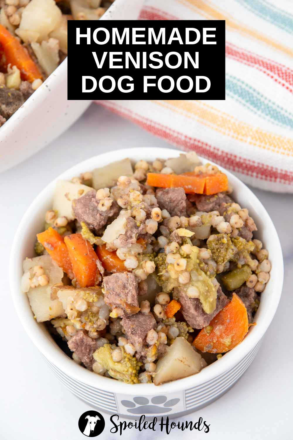 Homemade Venison Dog Food (Instant Pot and Slow Cooker) Spoiled Hounds