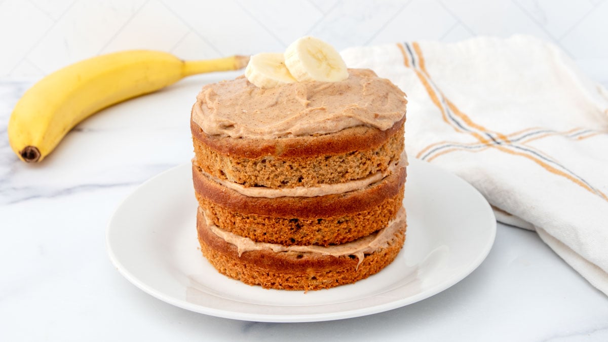 Illustration of Banana Cake For Dogs