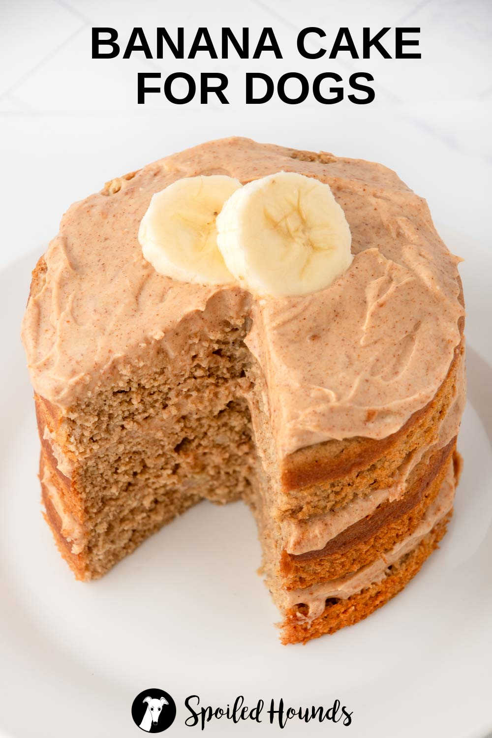 Banana Cake for Dogs