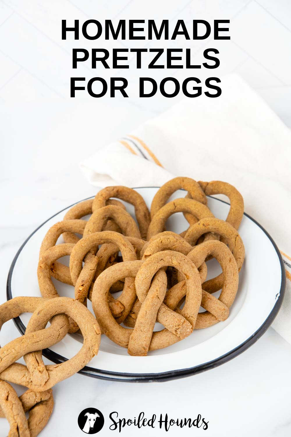 Homemade Pretzels for Dogs - Can Dogs Have Chocolate-Drizzled Pretzels