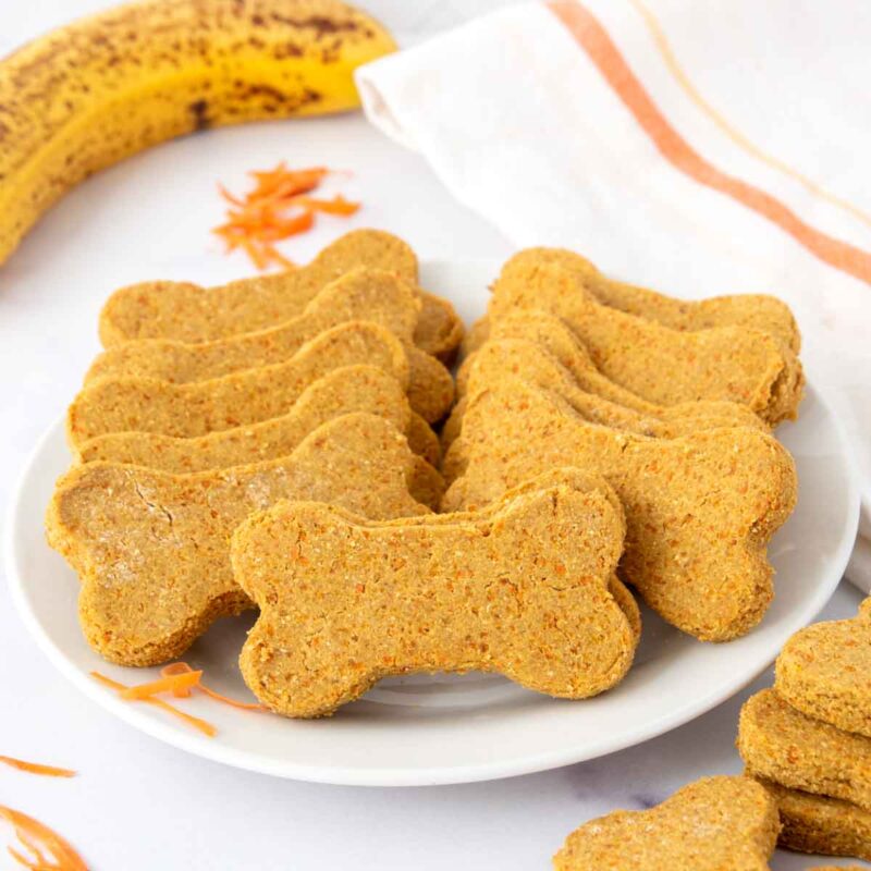 Banana And Carrot Treats For Puppies Homemade