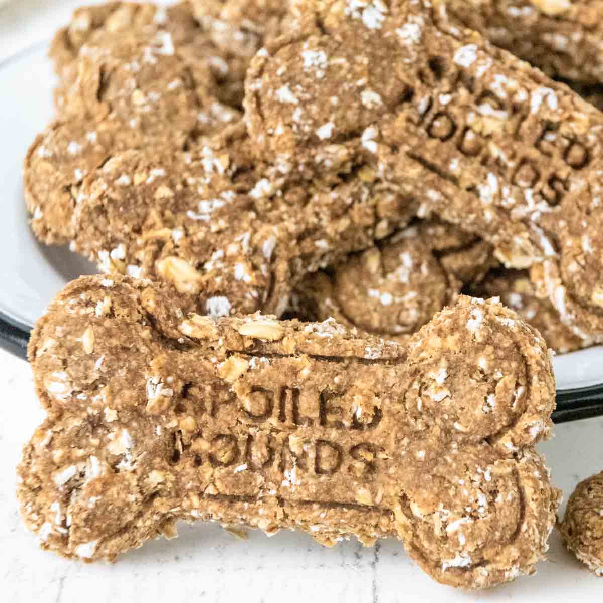 Picture of Homemade Banana Oatmeal Dog Treats