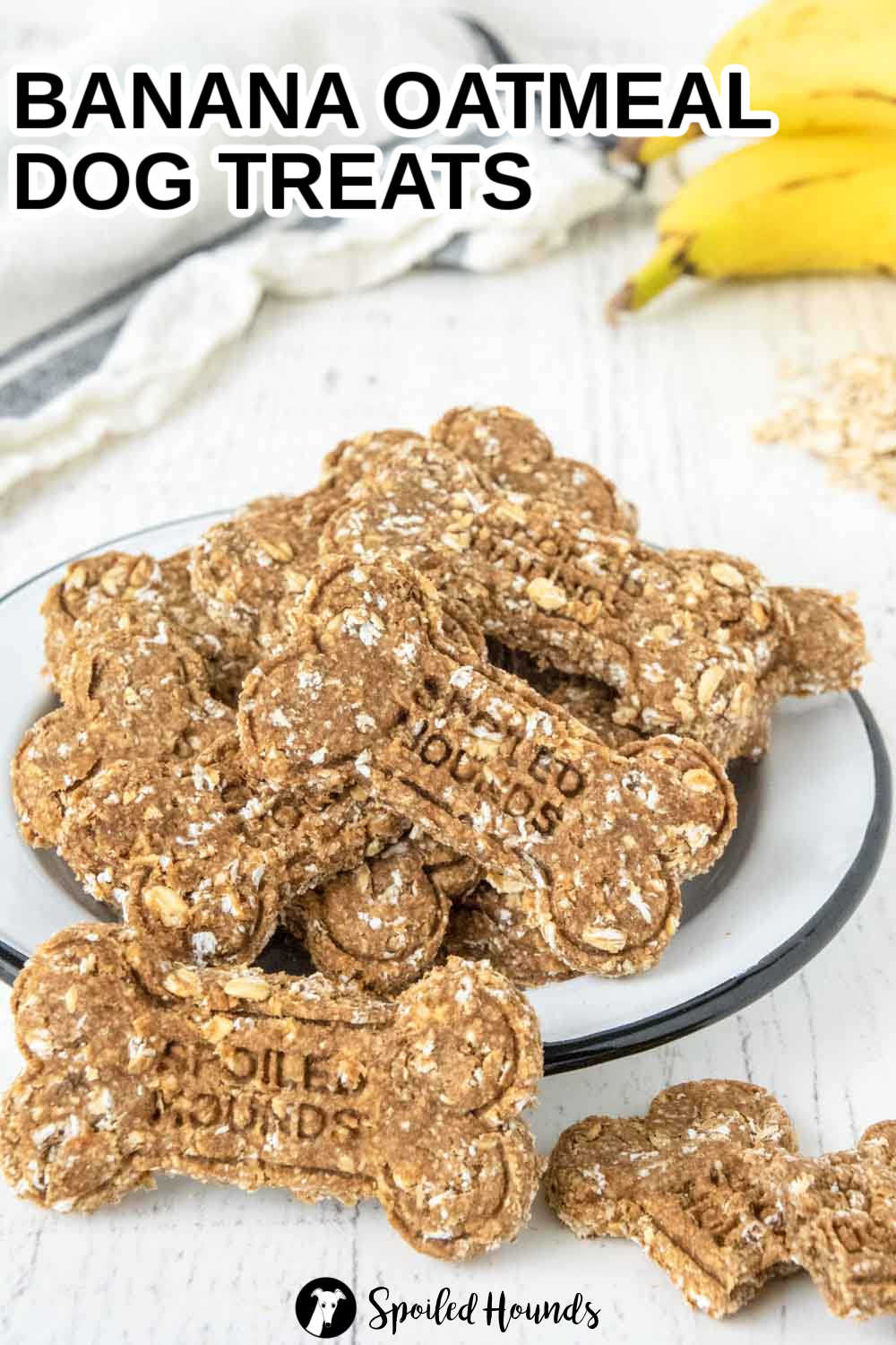 Banana And Oat Treats For Dogs Reference: Homemade Banana Oatmeal Dog Treats