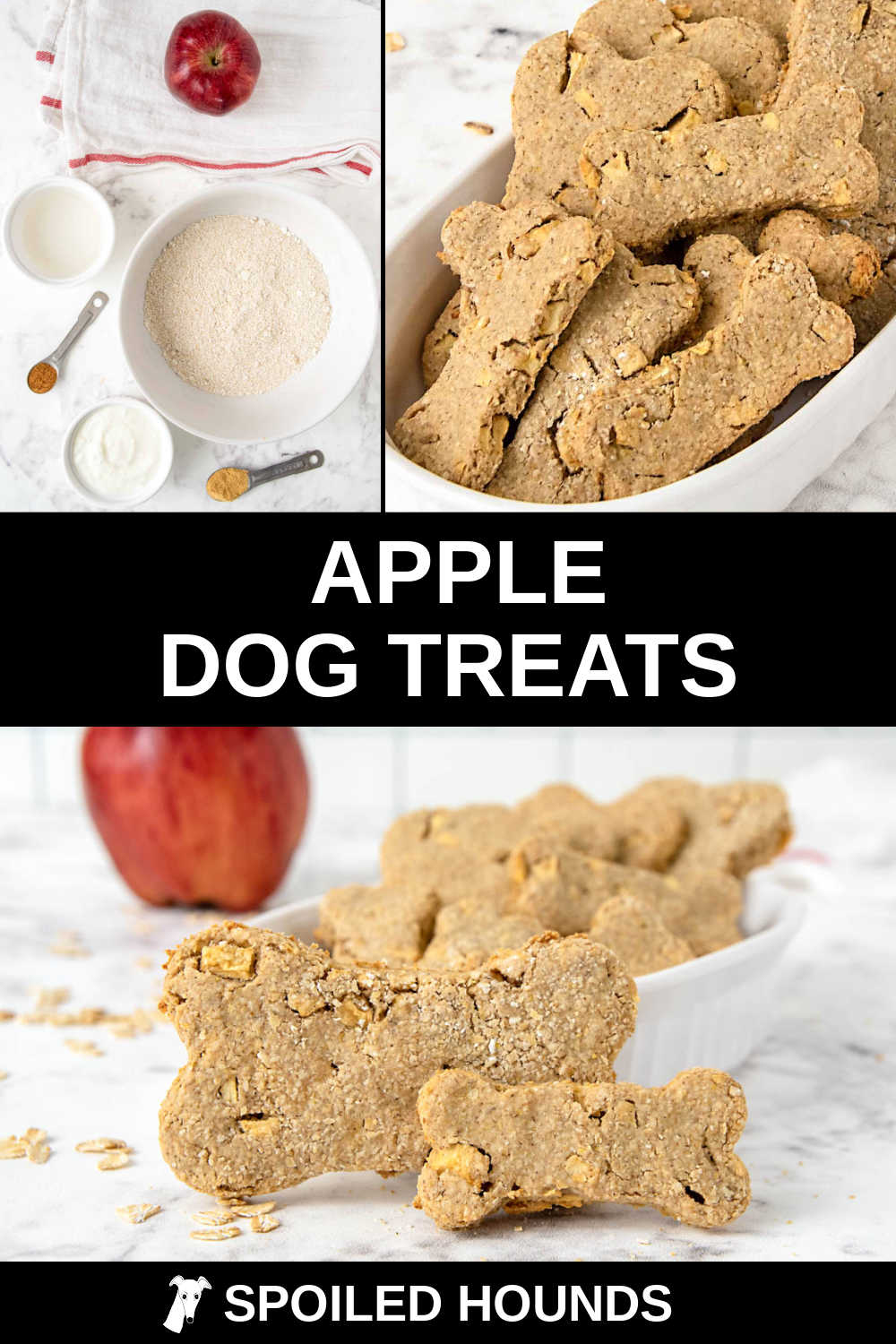 Homemade Apple Dog Treats