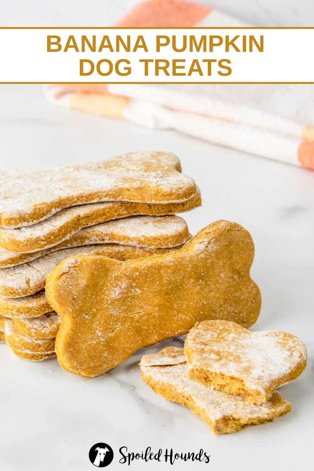 Image showcasing Banana Pumpkin Dog Treats Recipe