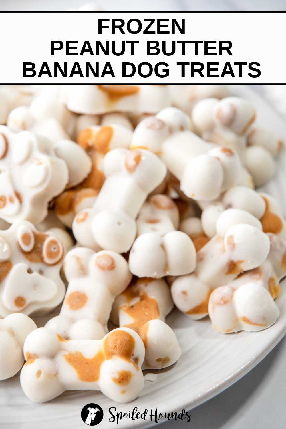 Frozen Peanut Butter Banana Dog Treats - Frozen Banana And Peanut Butter For Dogs