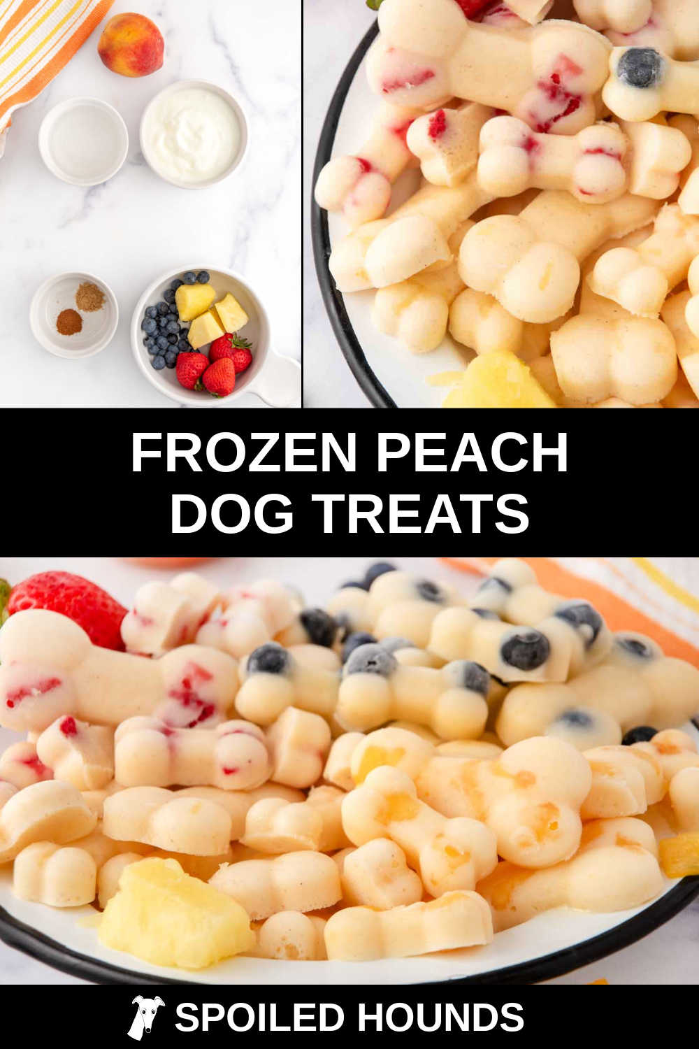 Gallery Detail: Frozen Peach Dog Treats With Yogurt