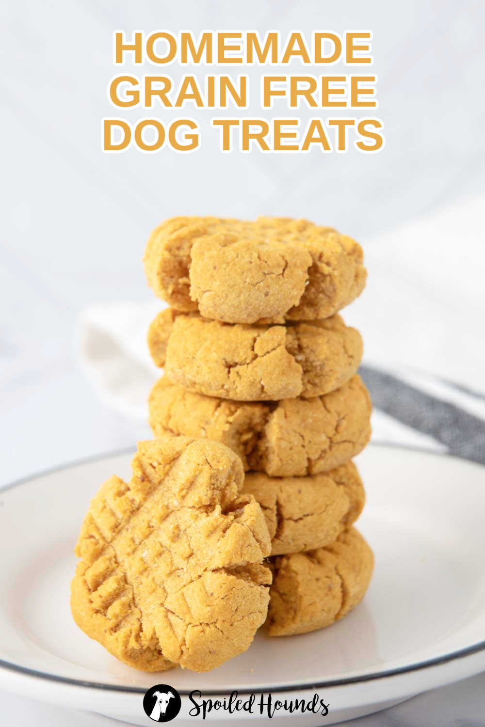 Picture of Homemade Grain Free Dog Treats with Pumpkin and Peanut Butter