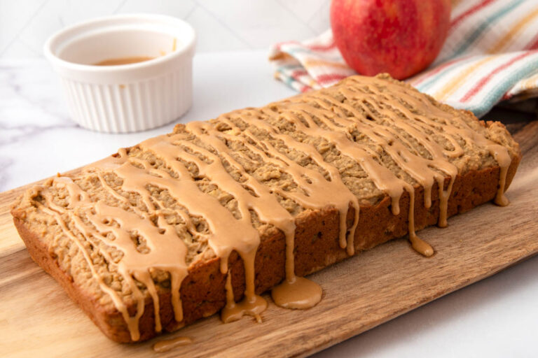 Peanut Butter Apple Cake for Dogs