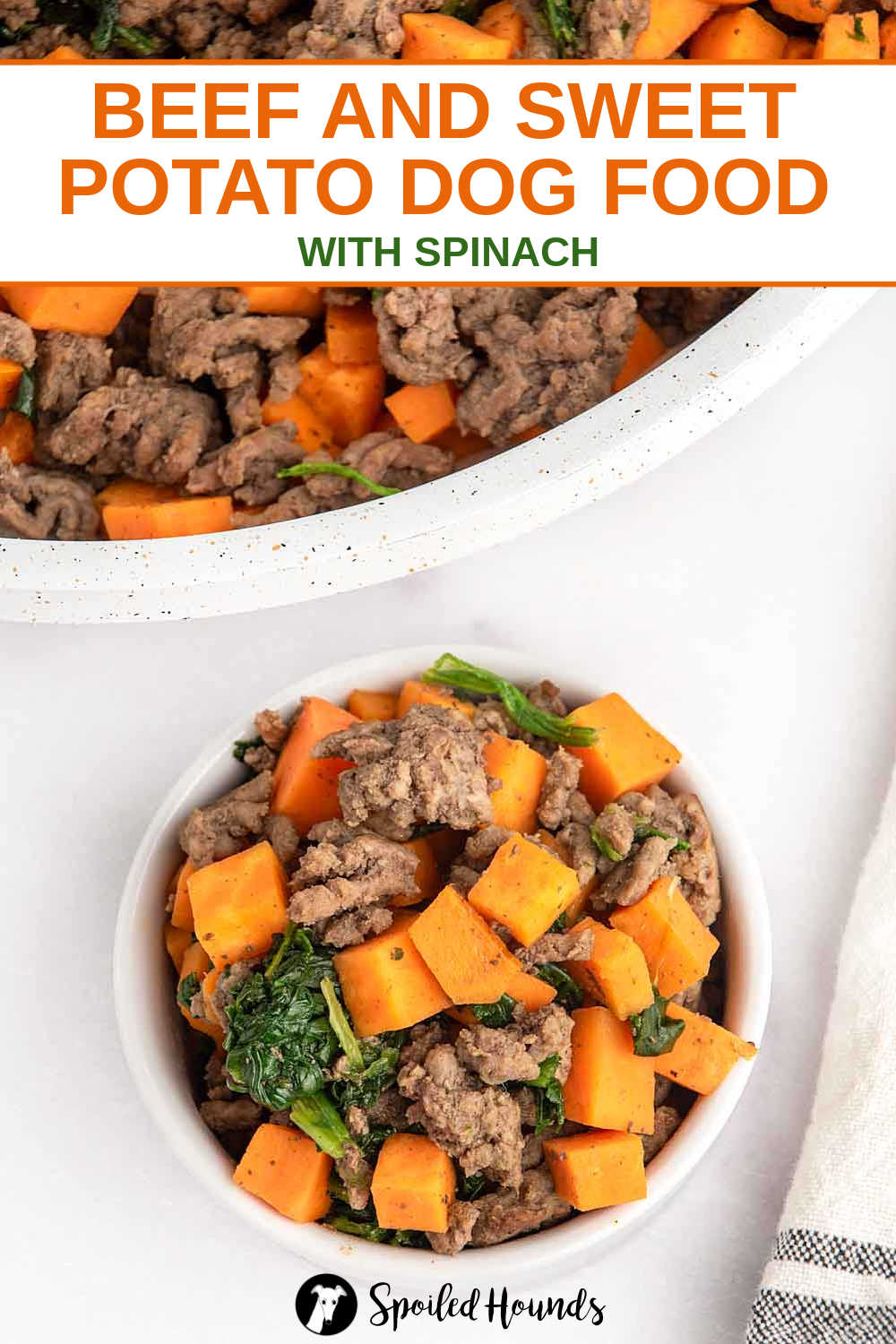 Curated visual reference: Gallery Detail: Beef And Sweet Potato Dog Food Easy Skillet Recipe