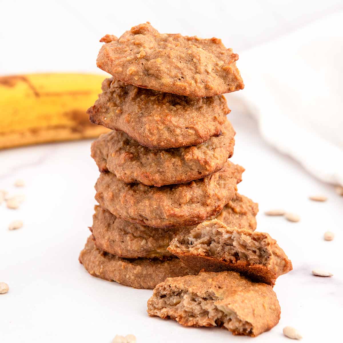 Homemade sunflower seed dog treats.