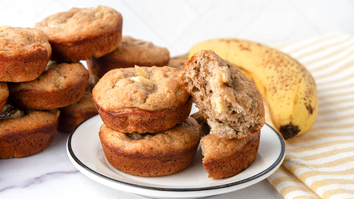 Curated visual reference: Gallery Detail: Homemade Banana Muffins For Dogs With Peanut Butter
