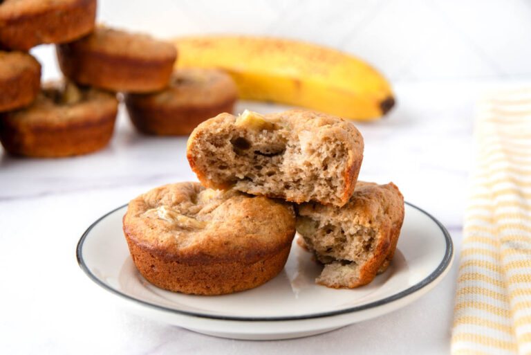 Banana Muffin Allergies In Dogs Reference: Homemade Banana Muffins For Dogs With Peanut Butter