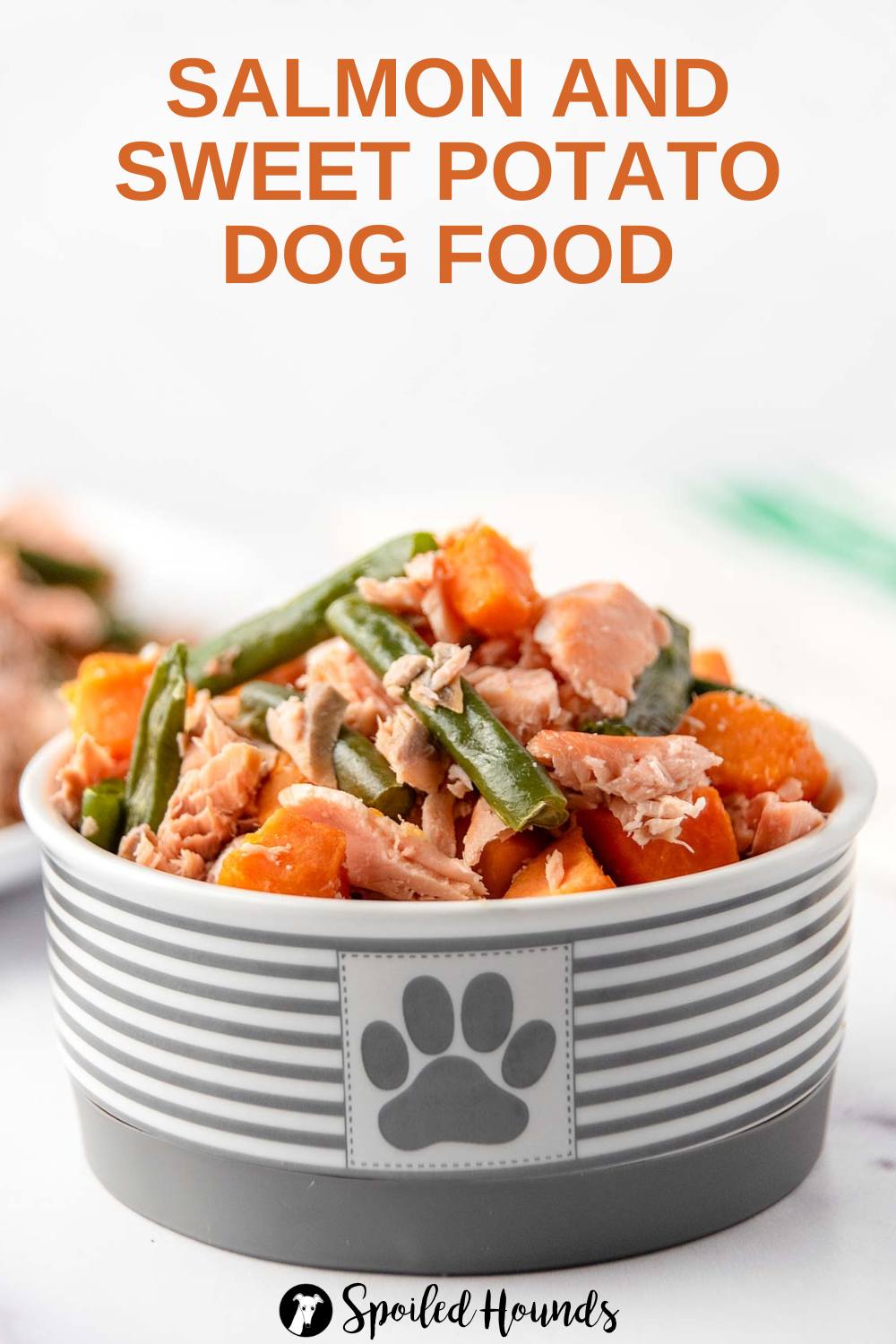 View of Salmon and Sweet Potato Dog Food - Easy Sheet Pan Recipe