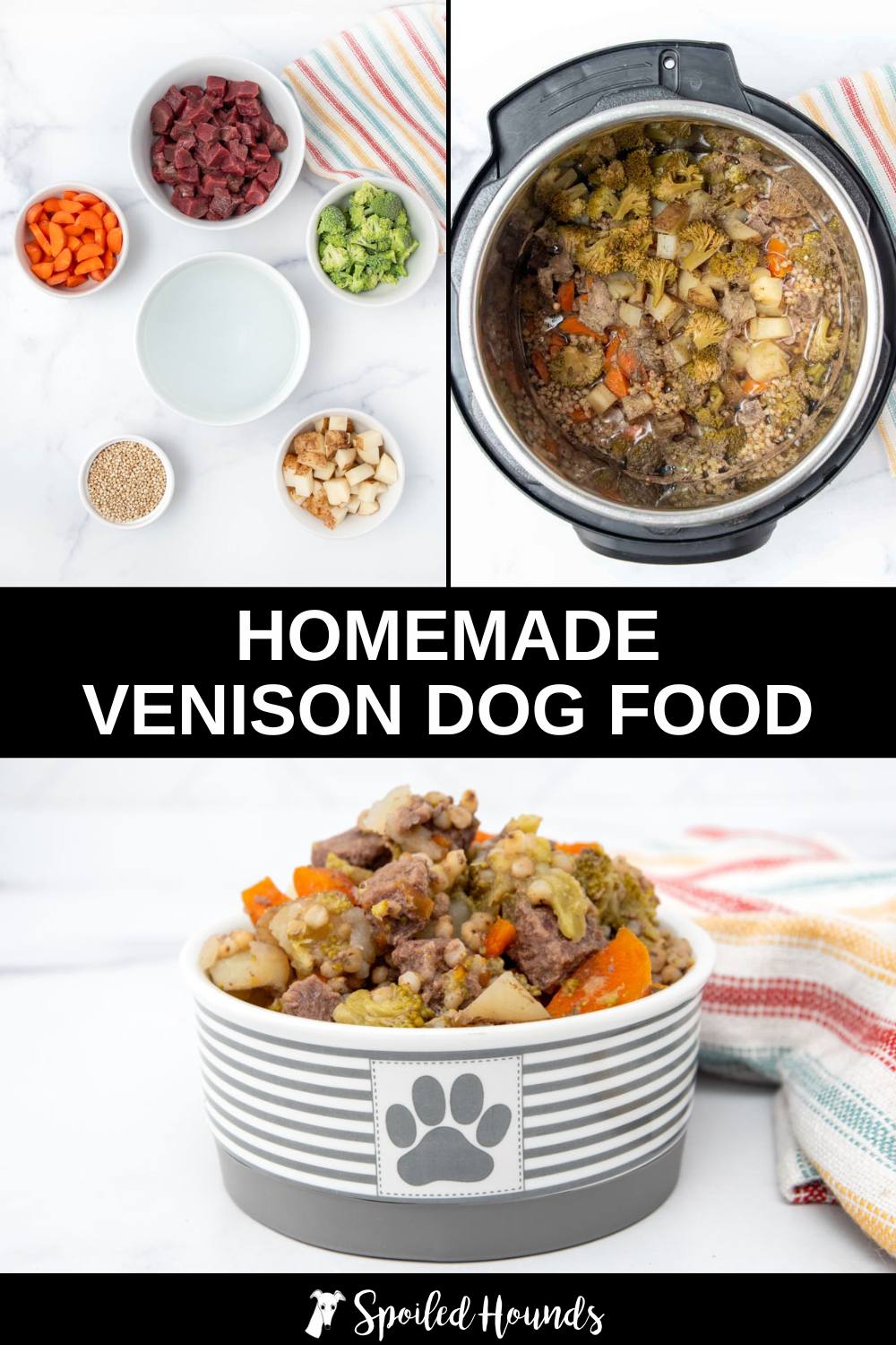 Curated Venison Dog Food Recipe Gallery View