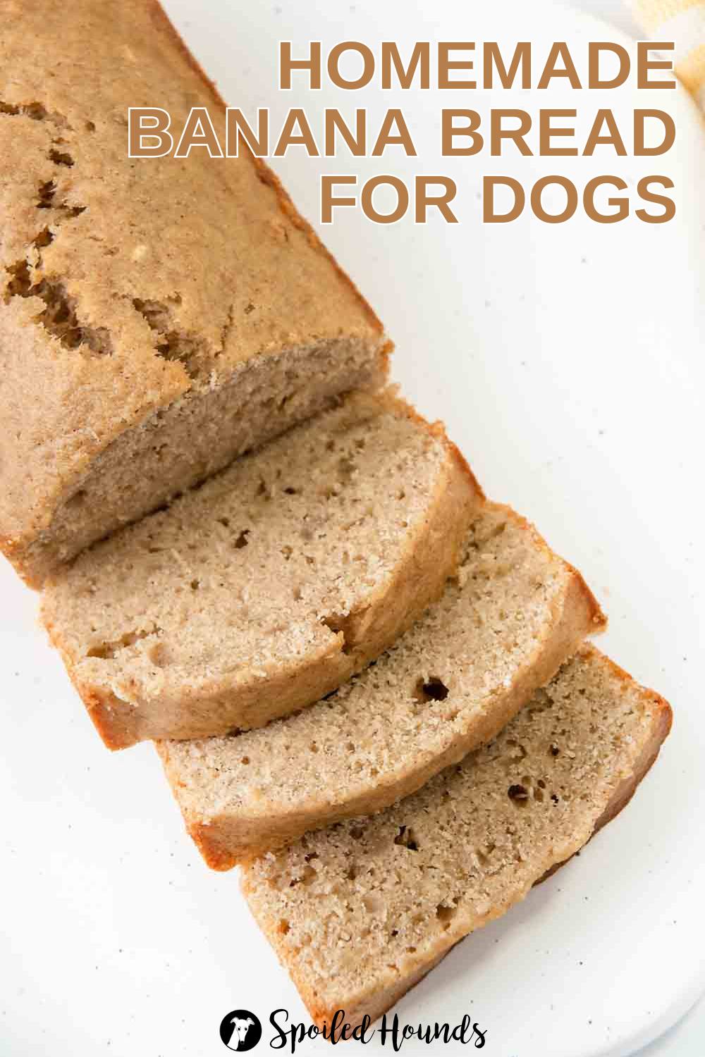 Homemade Banana Bread For Dogs (Easy Recipe) - Dog Banana Bread With Peanut Butter Recipe