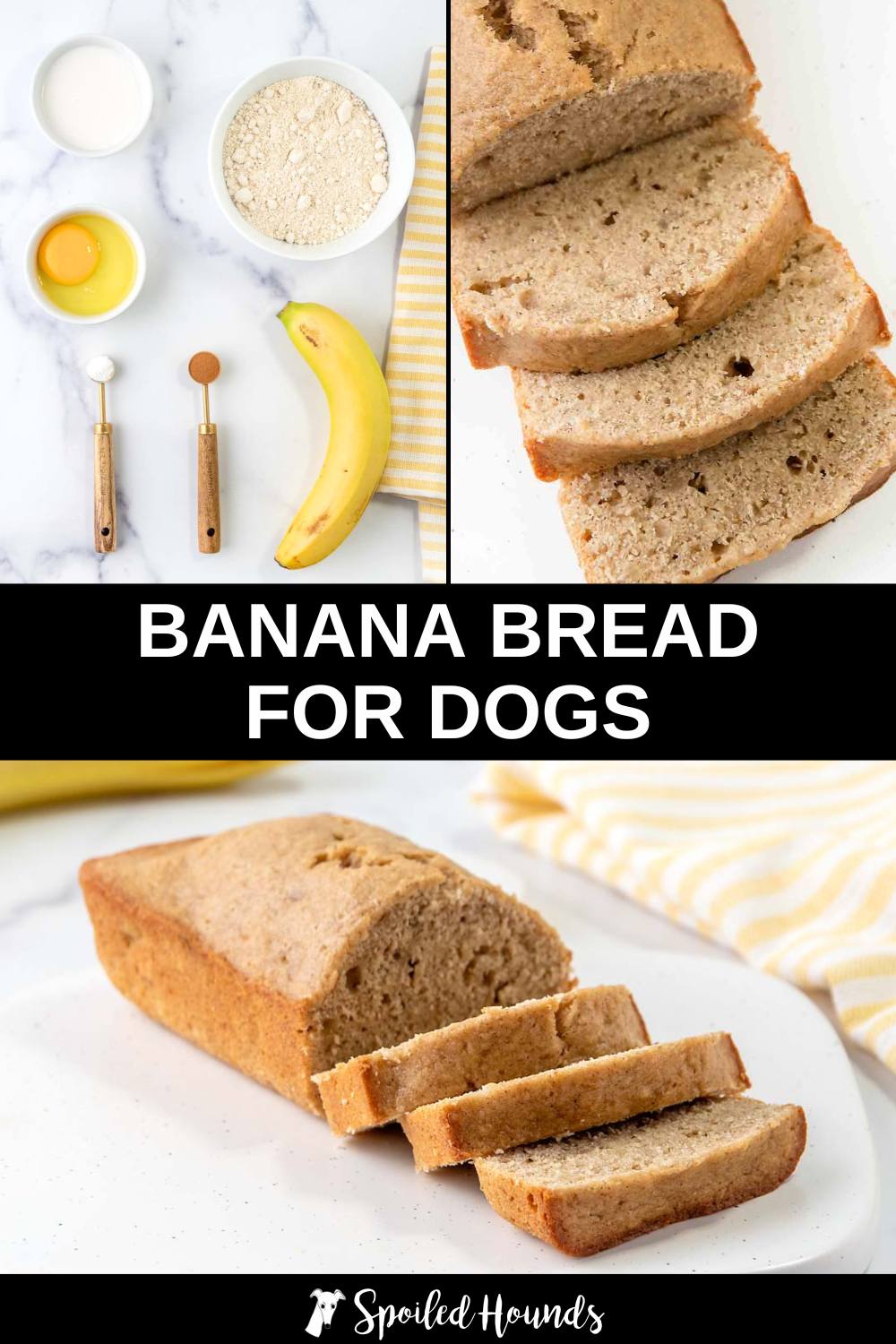 Image showcasing Homemade Banana Bread For Dogs (Easy Recipe)