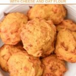 A bowl of air fryer sweet potato egg bites for dogs.